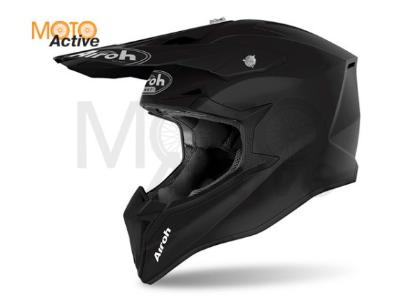 Кроссовый шлем Airoh Wraap Black Matt